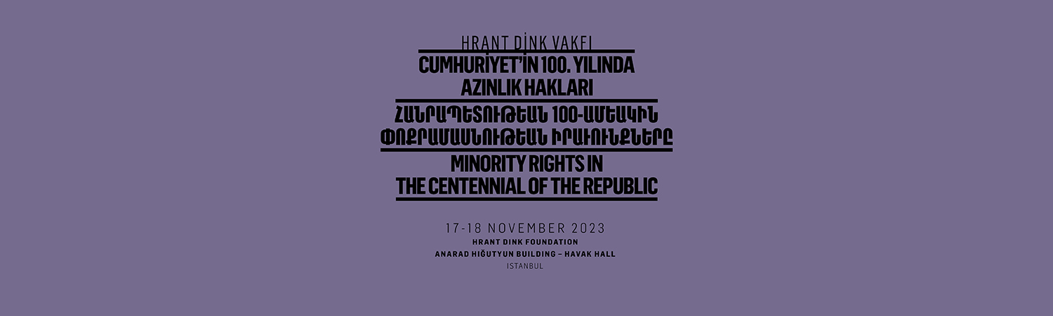 Minority Rights in the Centennial of the Republic conference