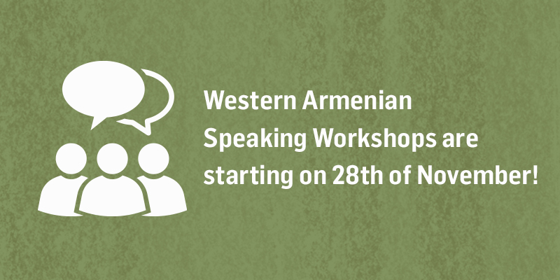 Armenian Language Classes - Spring 2022