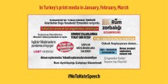 Hate Speech in the Press: Our Selections from January, February and March