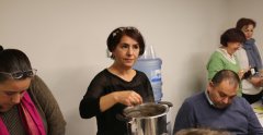 Silva Özyerli's food workshop